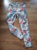 yaya ❤️ Jeans Hose 36 Blumen stylisch Sommer top Bayern - Ochsenfurt Vorschau