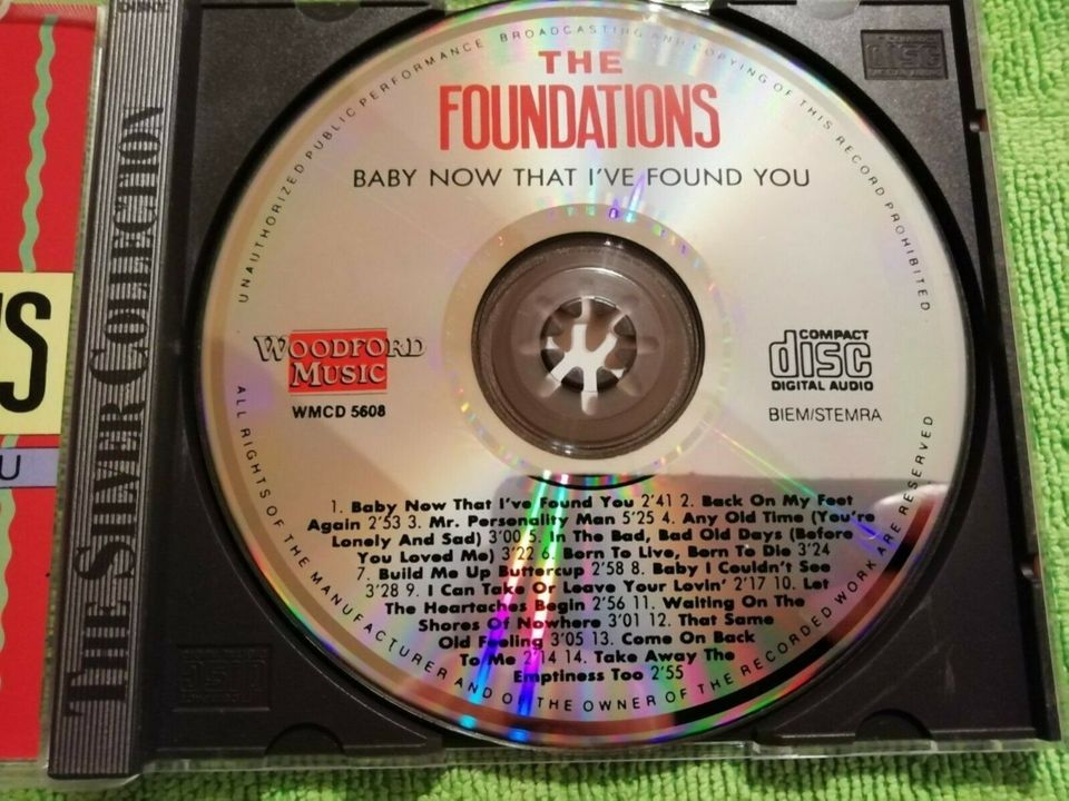 CD  "  The Foundations  "  Baby Now That I've Found You in Buggingen