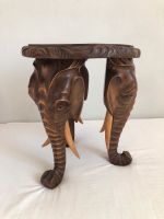 Beistelltisch Hocker Tisch Klein Afrika Elefant Holz Vintage München - Schwabing-Freimann Vorschau