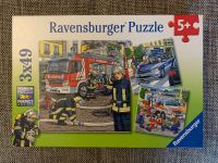 Ravensburger Puzzle Set 3x49 ab 5 Jahren 5+ Polizei Feuerwehr Thüringen - Pennewitz Vorschau