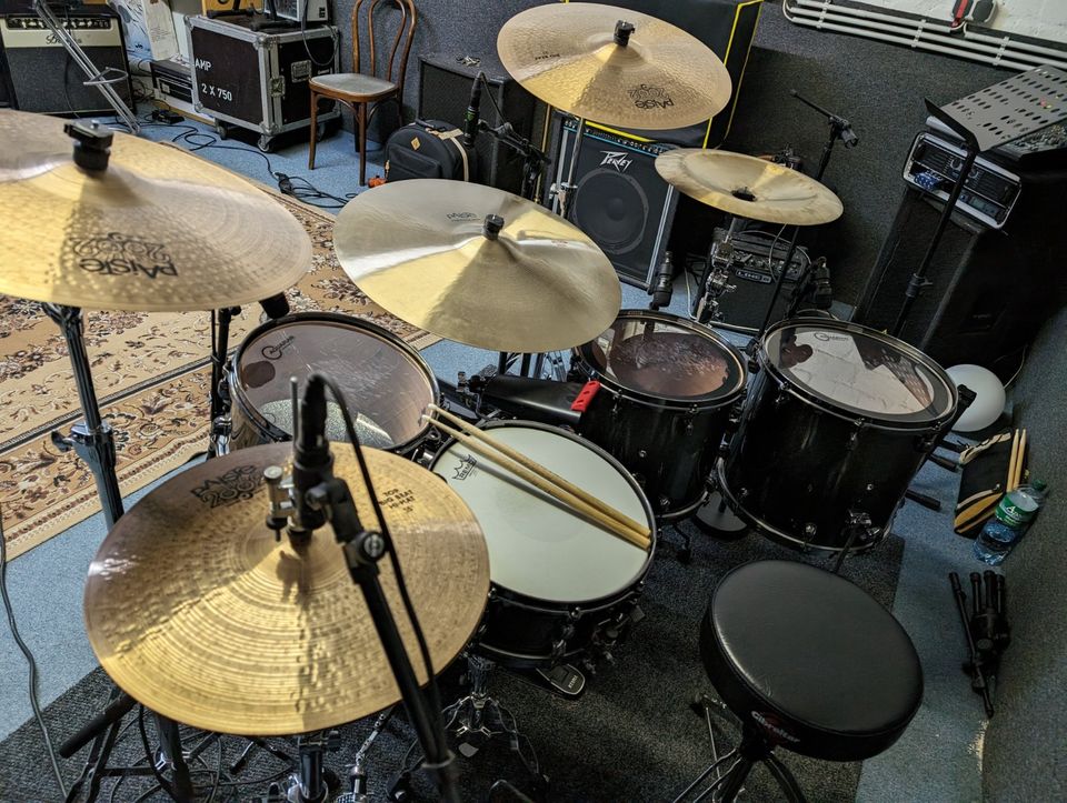 Recording Schlagzeug Komplett Set Tama Paiste in Köln