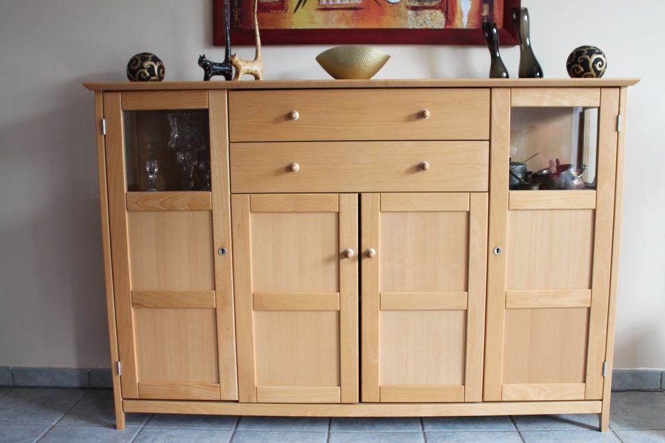 Sideboard, Vitrine Wohnzimmerschrank in Mönchengladbach