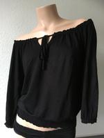 Lascana Carmen-Shirt schwarz 34 XS sexy schulterfrei Gothic Niedersachsen - Hildesheim Vorschau