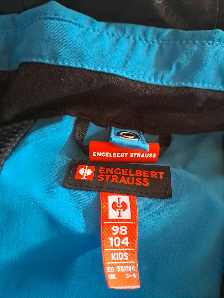 Engelbert Strauss 3in1 Jacke blau türkis wie neu Funktionsjacke in Bretten