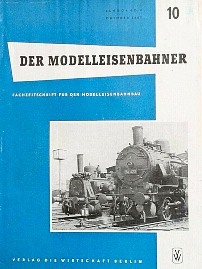 DDR-Zeitschrift "Der Modelleisenbahner" in Lichtenstein