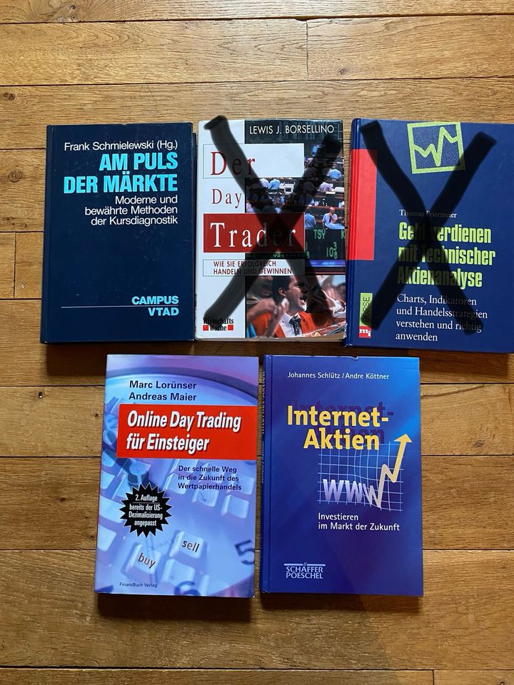 Konvolut  Bücher zu Themen Börse, Finanzen, Wirtschaft, Trading in Idstein