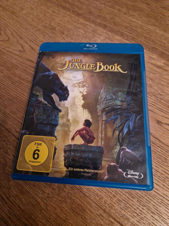 Bluray Disney THE JUNGLE BOOK Blu-Ray Dschungelbuch Realfilm in Aschaffenburg