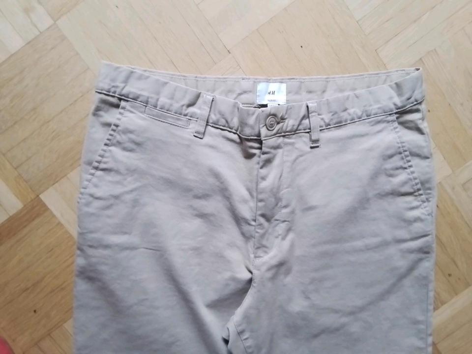 Chino Herren Hose von H&M Gr 32/32 slim fit neuwertig beige in Neufahrn
