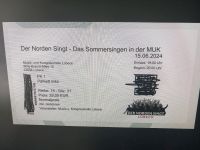 2 Tickets Der Norden singt MUK  15.06.24 Schleswig-Holstein - Lübeck Vorschau