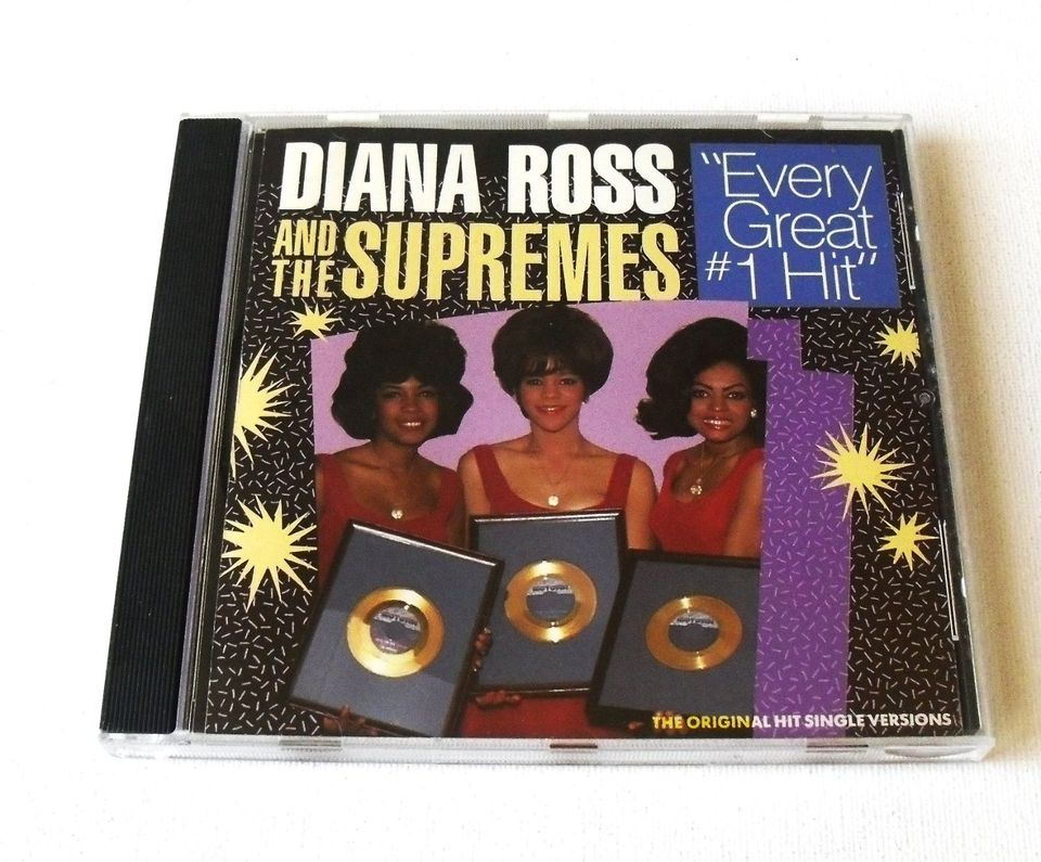 CD DIANA ROSS AND THE SUPREMES - Every Great #1 Hit in Berlin