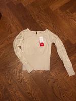 Neu mit Etikett Pullover Wolle spitze beige festlich Sachsen - Markkleeberg Vorschau