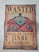 Poster One Piece WANTED JINBE, Ca. 44,5cm Höhe, ca. 34 cm Breite Nordrhein-Westfalen - Recklinghausen Vorschau