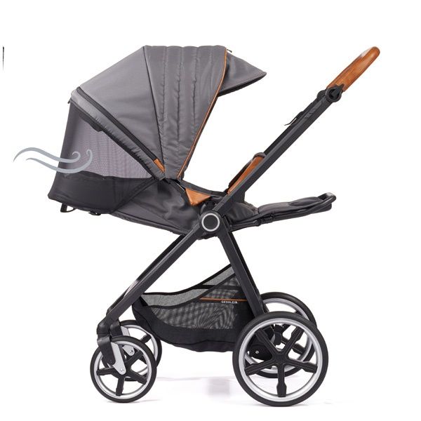 Gesslein INDY M2 Swing - 2in1 Kinderwagen-Set - Design 053053 - inkl. Panorama Lyx Babywanne + Sportsitz Swing + Wickeltasche + Zubehör - NEU in Fulda