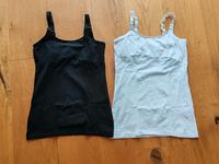 2 Stilltops Esmara Gr. 36/38 schwarz weiß Bayern - Großheubach Vorschau