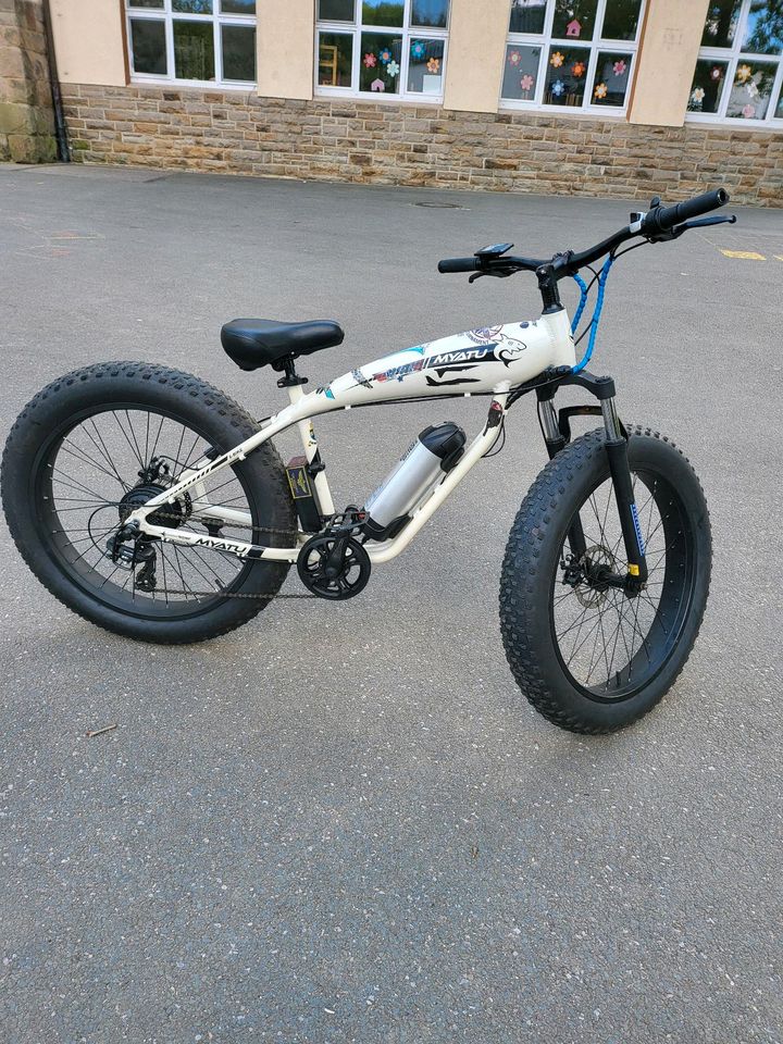 E-Bike  E-Fatbike  Elektrofahrrad MYATU 26 zoll × 4.0 36v in Ennepetal