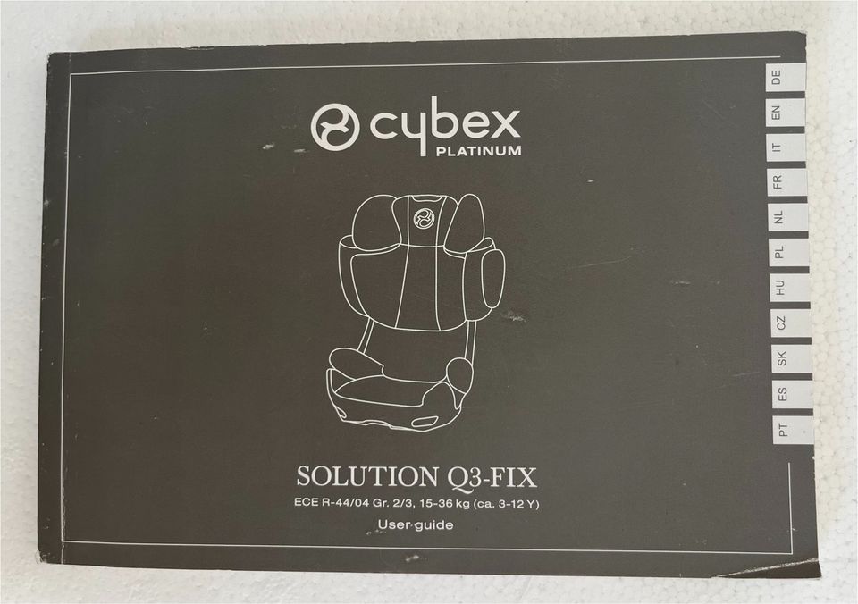 Kindersitz - Cybex Solution Q3-Fix Plus in Offenburg