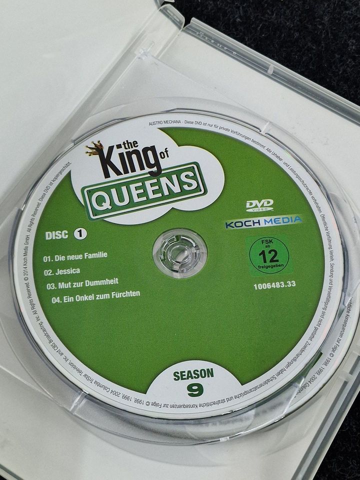 the king of Queens Box, Filme Box. in Recklinghausen