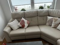 Ecksofa in BEIGE mit RELAX-FUNKTION ECHTLEDER Niedersachsen - Seelze Vorschau