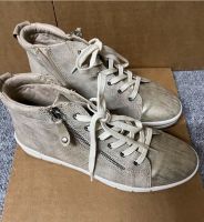 Chuck * Sneaker * Tamaris * Gold / beige * Gr. 37 Bayern - Obertraubling Vorschau