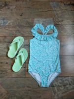 Badeanzug 134/140 H&M Volant plus Crocs Flip Flops Wuppertal - Oberbarmen Vorschau