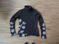 promod Pullover Rollkragenpullover olive mit Blumenranken Gr. 34 Köln - Nippes Vorschau