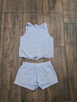 H&M Sommer Set Shirt und Shorts hellblau mit Herzchen Gr. 140 Brandenburg - Forst (Lausitz) Vorschau