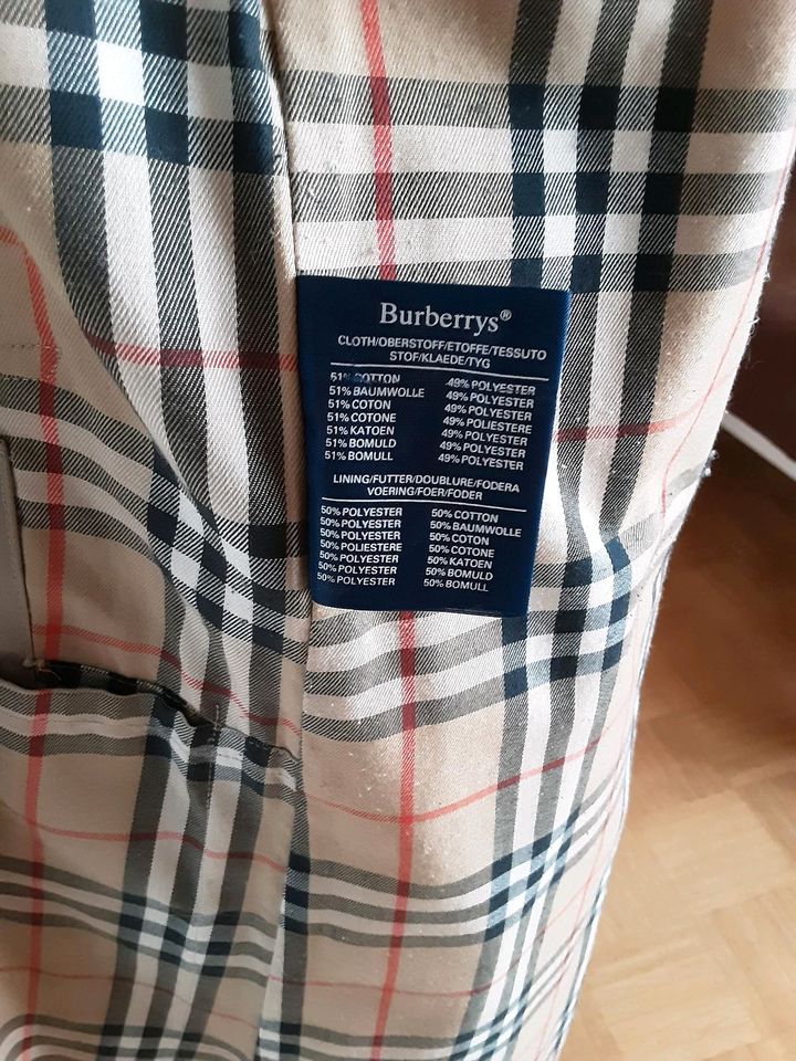 Burberry's Trenchcoat beige Gr.38/40 in Buchenberg