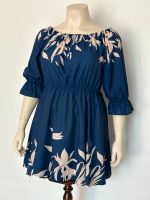 Tunika Kleid blau Gr XL 44/46 dunkelblau beige neu Thüringen - Weimar Vorschau