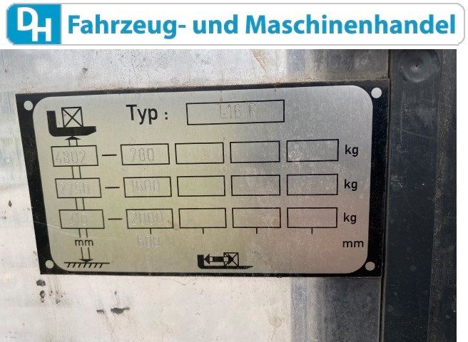 Linde Hochhubwagen Sitz L16R Initialhub Lithium-Ionen Batterie in Unterwaldhausen