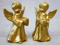 2 Messing - Engel - Figuren gegen Spendenbeitrag Herzogtum Lauenburg - Büchen Vorschau