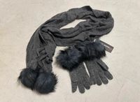 Handschuhe * Schal Set Fell 40% Wolle Hessen - Fulda Vorschau