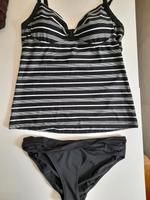 Tankini Schwarz Weiß  Gr. 40 Bayern - Kissing Vorschau