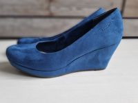 TAMARIS Wedges Pumps, blau, Leder, Gr. 40, wie neu Rheinland-Pfalz - Buchholz (Westerwald) Vorschau