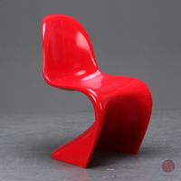 Vitra Panton Chair Classic Stuhl 1 von 2 - Rot und Schwarz TOP Bayern - Würzburg Vorschau