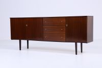 Hochglanz Sideboard 60er Jahre | Mid Century Anrichte Vintage Schubladen Kommode Schrank Retro Holz Berlin - Tempelhof Vorschau