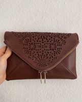 Clutch Handtasche Damen Dunkelrot Hessen - Karben Vorschau