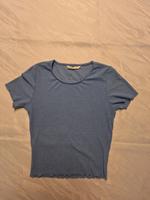 Rippstrick -T-Shirt - ONLY - Gr. XS - hellblau -TOP ! Nordrhein-Westfalen - Beckum Vorschau