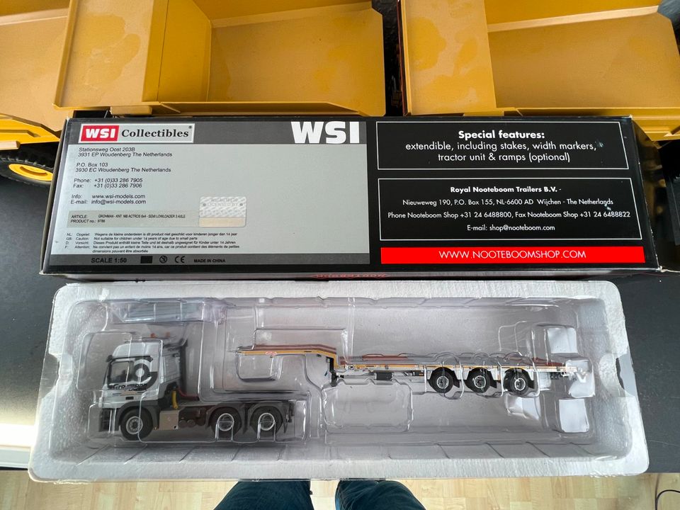 Modell MB Actros MP3 6x4 + Trailer WSI M:1/50 Grohmann in Ratingen
