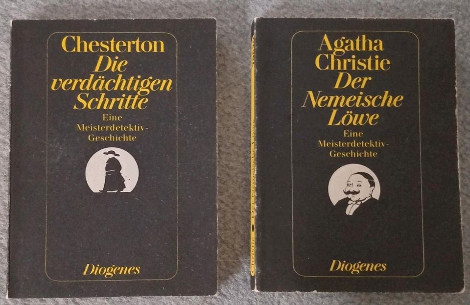 Agatha Christie /Cesterton Mini Bücher 80er Jahre in Mönkeberg