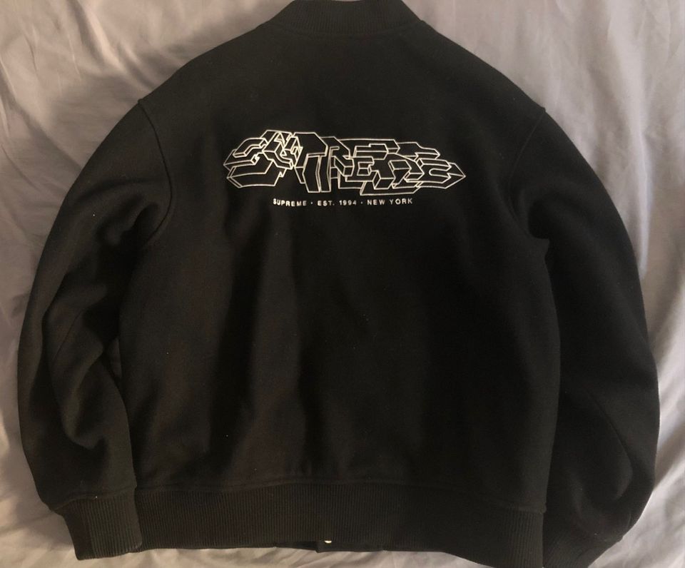 Supreme Delta Logo Varsity Jacket - L in München