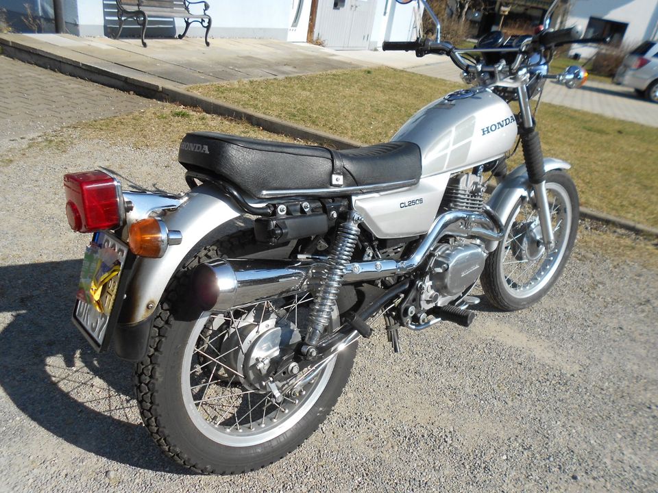 Honda CL250S  Scrambler schön und selten in Altenstadt