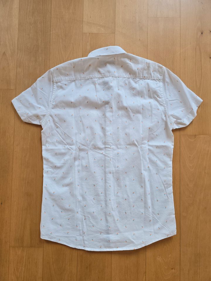 Tom Tailor Denim Hemd weiß Größe S neu mit Etikett in Hollfeld