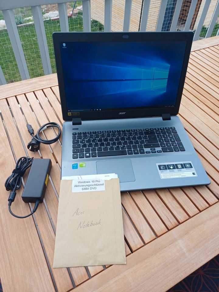 Acer Aspire E17 Laptop in Birkenfeld b. Marktheidenfeld