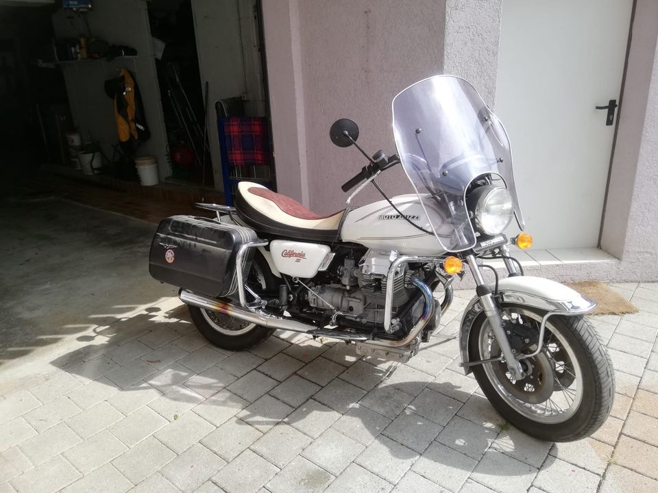 Moto Guzzi in Schöntal