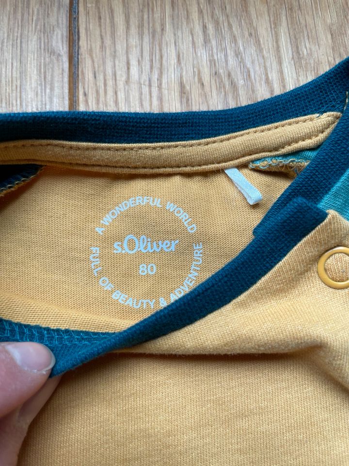 Langarmshirt s.oliver 80, neuwertig in Heppenheim (Bergstraße)