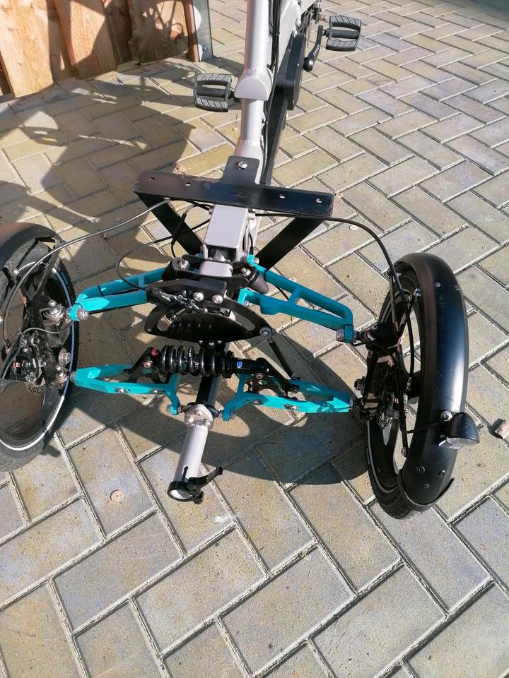 Lastenrad Transportrad Johansson Oscar mit Neigetechnik Brose in Twist