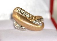 Neue Damenring Goldring Ring 585 / 14 Karat Gold Größe 19 / 59 Bayern - Rohrbach Vorschau