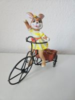 Osterhäsin auf Fahrrad Deko Ostern Frühling Osterhase Frankfurt am Main - Ostend Vorschau