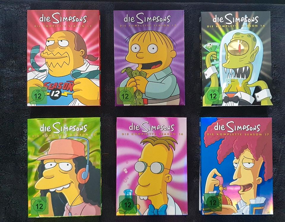 Die Simpsons Dvd's Staffel 1-17 in Minden