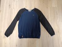 Naketano Langarm Shirt Pullover Longsleeve petrol blau schwarz Bayern - Gerolzhofen Vorschau